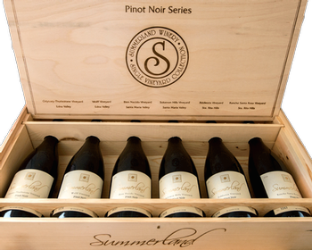 2006 Pinot Noir series (6-pack wooden box)