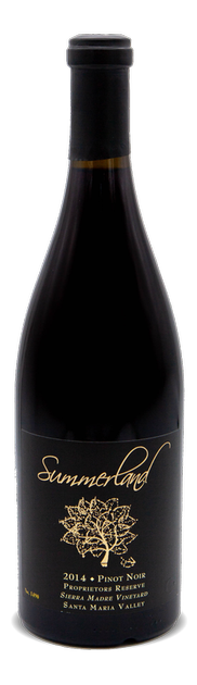 2014 Sierra Madre Vineyard Proprietor's Reserve Pinot Noir