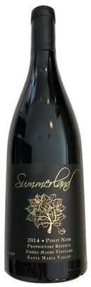 2014 Sierra Madre Vineyard Proprietor's Reserve Pinot Noir